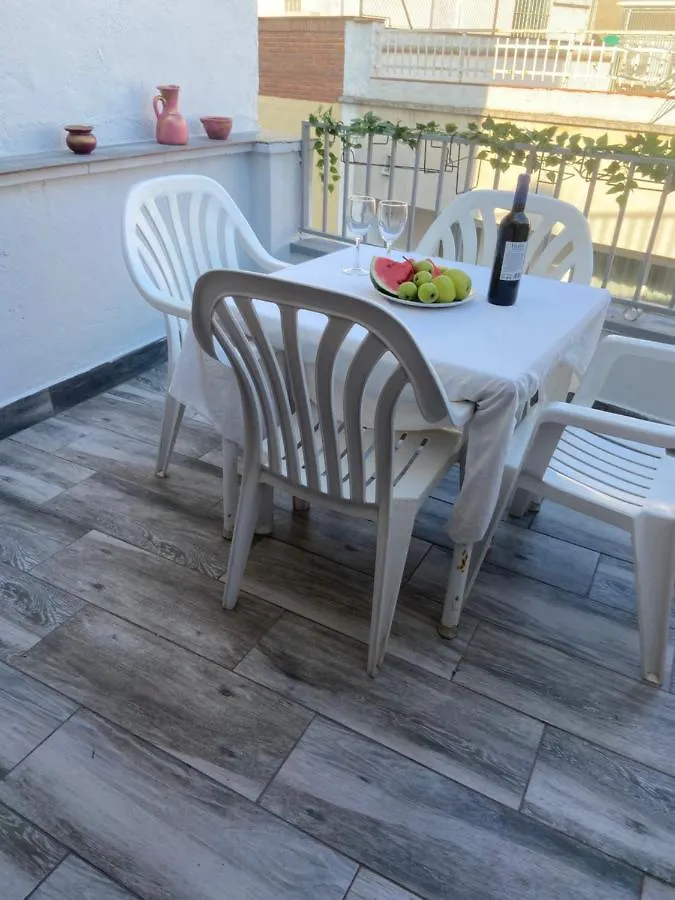 Apartment Elegant 2 Bedroom, Big Terrace 200M From Beach Lloret de Mar Spain